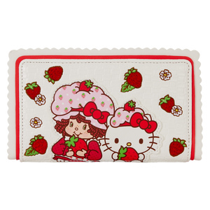 Loungefly Sanrio Hello Kitty & Friends x Strawberry Shortcake Flap Wallet