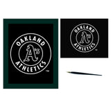 Scratch Art Craft Kit MLB Oakland Athletics