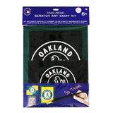 Scratch Art Craft Kit MLB Oakland Athletics