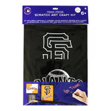 Scratch Art Craft Kit MLB San Francisco Giants