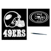 Scratch Art Craft Kit NFL San Francisco 49ers