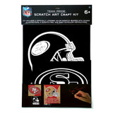 Scratch Art Craft Kit NFL San Francisco 49ers