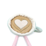 7" Lala Latte Coffee Cup Mon Ami Stuffed Plush