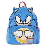 Loungefly Sonic the Hedgehog Classic Cosplay Plush Mini Backpack