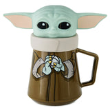 Hallmark Star Wars: The Mandalorian™ Grogu™ Lidded Mug With Sound, 17 oz.