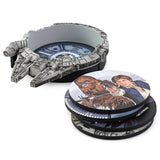 Hallmark Star Wars™ Coasters in Sculpted Millennium Falcon™ Holder