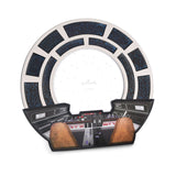 Hallmark Star Wars™ Millennium Falcon™ Round Picture Frame, 4x4