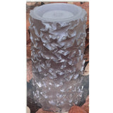 Silver Star Water Fountain Candle with Remote Control