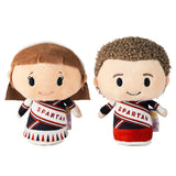 Hallmark itty bittys® SNL Spartan Cheerleaders Plush, Set of 2