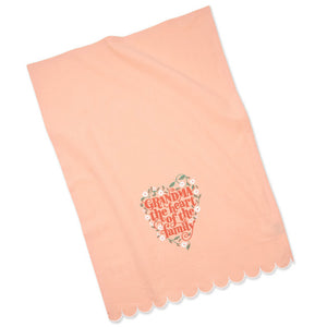Hallmark Grandma Heart of the Home Tea Towel, 18x26