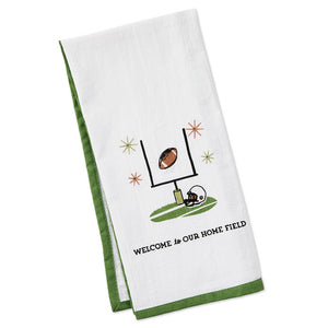 Hallmark Welcome to Our Home Field Tea Towel, 18x26