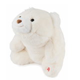 GUND Forever Friends White Snuffles Bear 10" Stuffed Plush