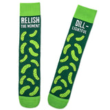 Hallmark Relish the Moment Pickle Novelty Crew Socks