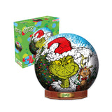 Grinch 3D Sphere Jigsaw Puzzle 212 Pieces
