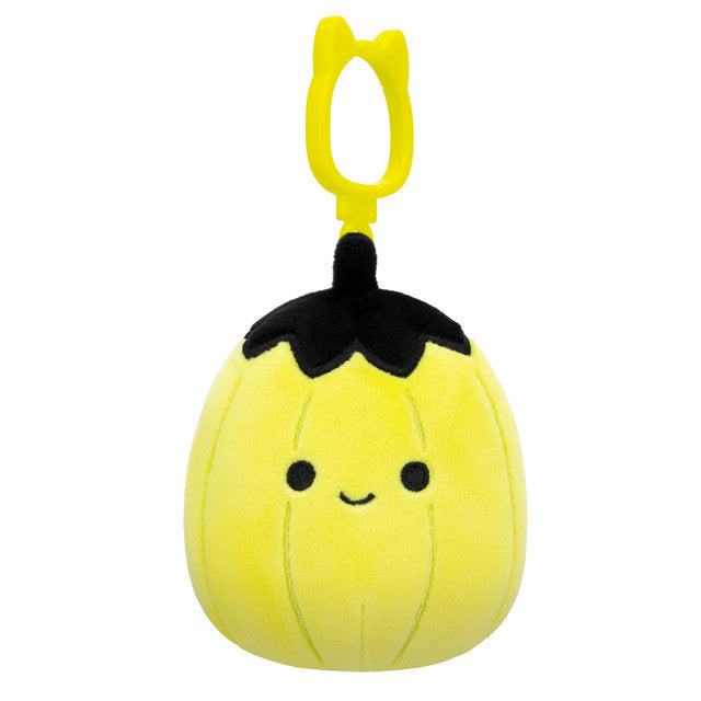 Halloween Squishmallow Walt the Neon Lime Green Pumpkin with Black