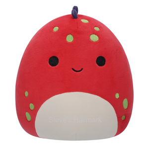 Squishmallow Dolan the Red Dino with Green Spots 12" Stuffed Plush by Kelly Toy Jazwares