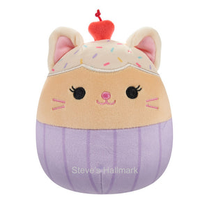 Squishmallow Hybrid Sweets Squad Miriam the Vanilla Cupcake Cat 12" Stuffed Plush by Kelly Toy Jazwares