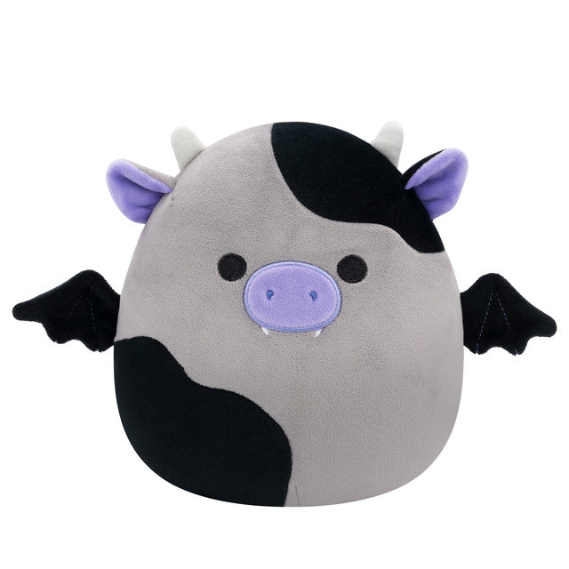 Halloween Squishmallow Bridgette the Grey and Black Cow Bat 5 Stuffed Steve s Hallmark