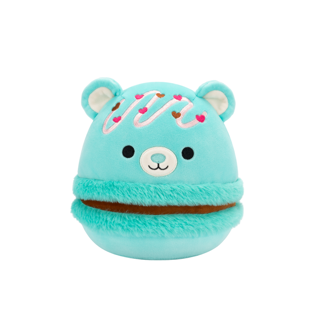 Squishmallows Peluche di San Valentino originale Trenton the Green Praying Mantis Holding a Heart Ice Cream Valentines Plush