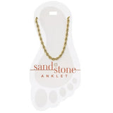 Sand & Stone Gold Rope Chain Stainless Steel Fashion Anklet