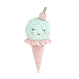 9" Minty Ice Cream Cone Mon Ami Stuffed Plush
