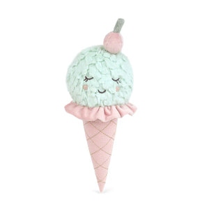 9" Minty Ice Cream Cone Mon Ami Stuffed Plush