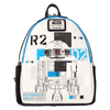 Loungefly Star Wars: The Power of the Force R2-D2 Astromech Droid Light Up Mini Backpack