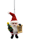Santa's Nice List Personalized Name Ornament Blank DIY, Family and Holiday Greetings