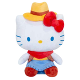 Sanrio Hello Kitty Cow Girl Sitting Stuffed Plush 8"