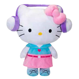 Sanrio Hello Kitty with Headphones Stuffed Plush 9.5"