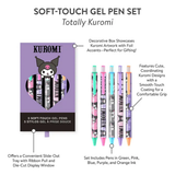 Sanrio Totally Kuromi Soft Touch Gel Pen Set