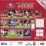 NFL San Francisco 49ers 2027 Wall Calendar