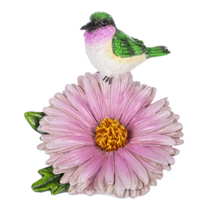 Flower of the Month September Aster Figurine 5.25"