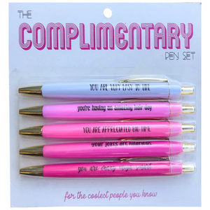 Set of 5 Complimentary Pens