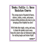 Shake, Rattle & Bone Skeleton Token Charm