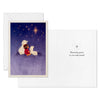 Hallmark Shepherd and Lambs Boxed Christmas Cards, Pack of 40