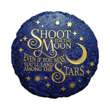 Shoot for the Moon Land Among the Stars Garden Stepping Stone 9.5"