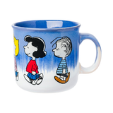 Silver Buffalo Peanuts Group Profile Walk 20 oz. Ceramic Camper Mug