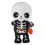 Hallmark Trick-or-Treat Skeleton Plush With Sound and Motion, 10"
