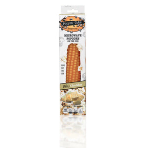 Popcorn on the Cob with White Cheddar Seasoning 2.8 Oz.