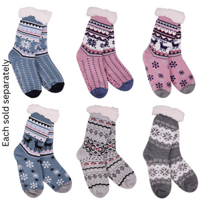Skyline Cottage Thermal Slipper Socks