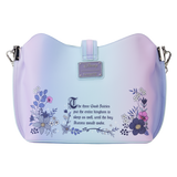 Loungefly Sleeping Beauty 65th Anniversary Floral Ombre Crossbody Bag (Back)