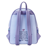 Loungefly Sleeping Beauty 65th Anniversary Floral Scene Mini Backpack (Back)