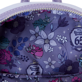 Loungefly Sleeping Beauty 65th Anniversary Floral Scene Mini Backpack (Inside)