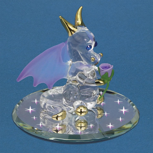 Glass Baron Sniffy the Dragon Glass Figurine