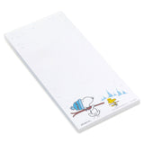 Hallmark Peanuts Snoopy and Woodstock With Skis Memo Pad and Pencil