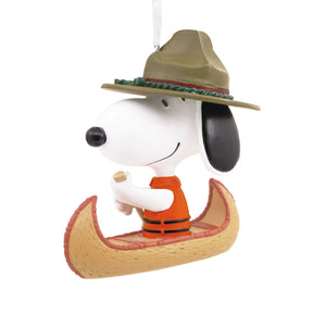 Peanuts® Snoopy in Canoe Hallmark Ornament