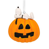 Hallmark Peanuts® Snoopy on Jack-o'-Lantern Hallmark Ornament