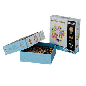 Snoopy & the Peanuts Gang Let's Cuddle Laser Cut Wooden Puzzle