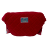 Loungefly Snow White Classic Bow Quilted Velvet Belt Bag (Back)